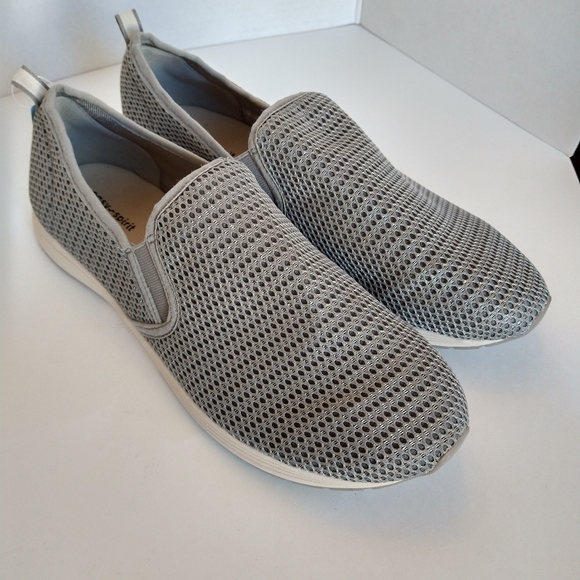 Easy spirit gray slip on tennis shoes size 11 - Picture 5 of 12